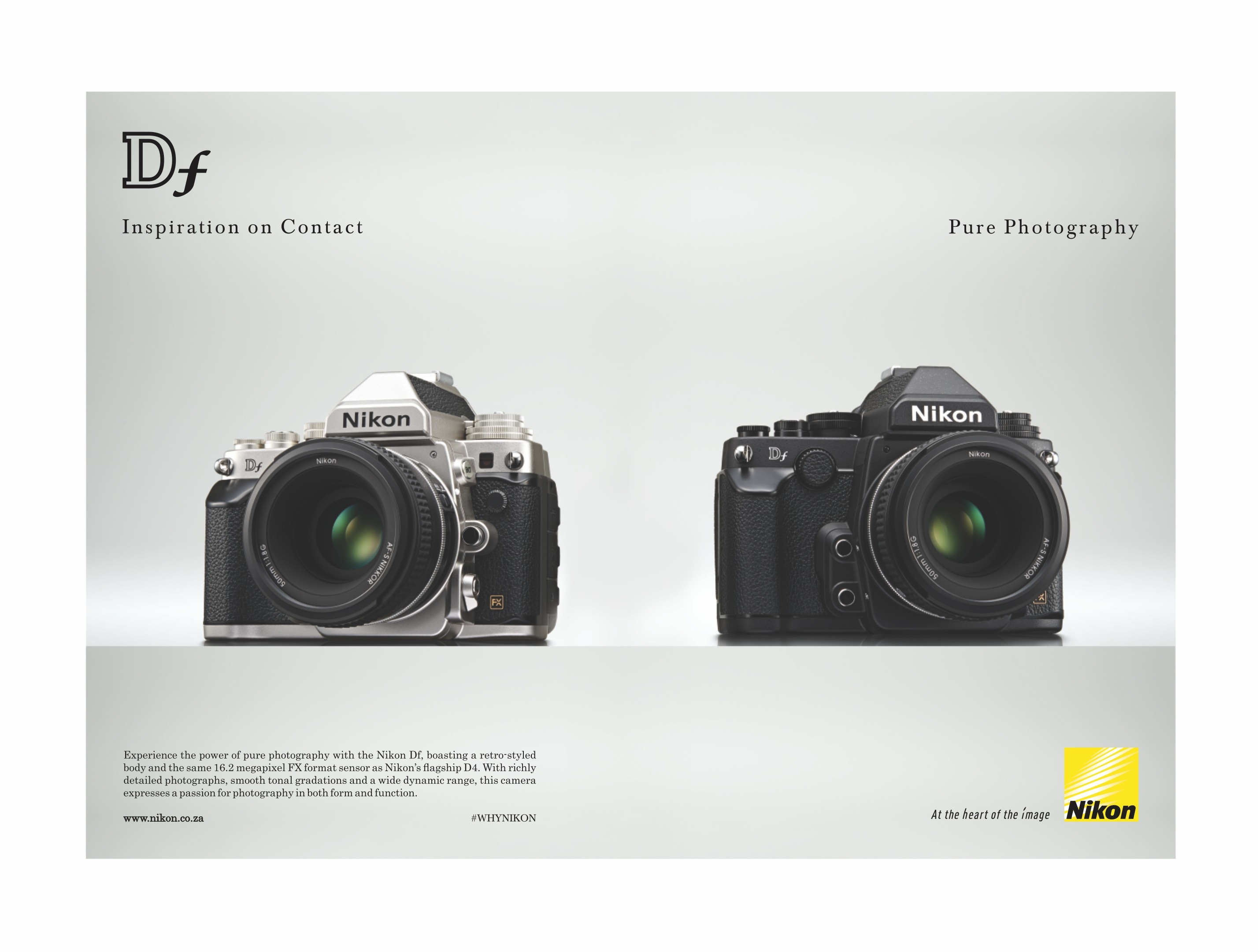 Nikon Df product launch advert